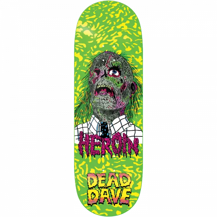 Dead Dave Heroin-Inspired Graphic Skate Deck – 10.12