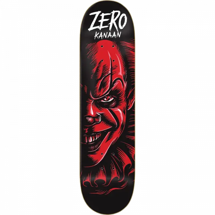 Zero Skateboard Deck with Kanaan Dern x Pennywise Fright Night 2 Graphic