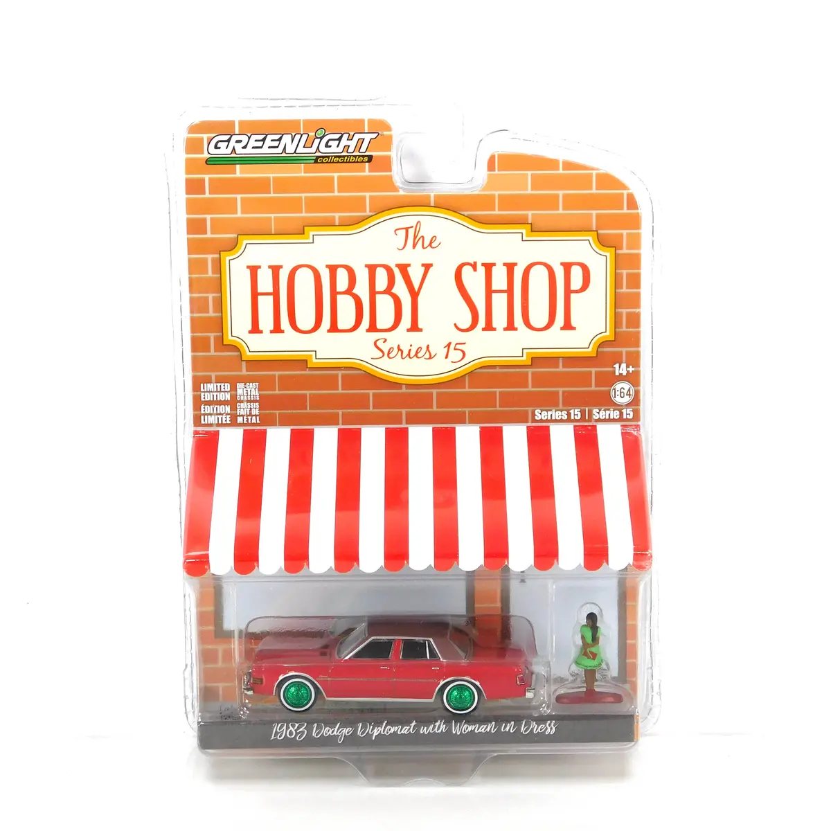 Green Machine Hobby Shop 97150-C 1983 Dodge Diplomat 1:64 Diecast 1