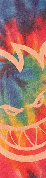 Spitfire Bighead Tie-Dye Clear Grip Tape Sheet