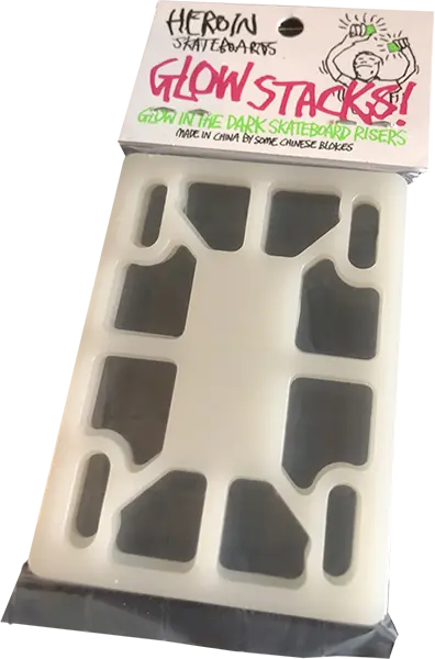 Heroin Glow-in-the-Dark 1/8" Riser Pad Set