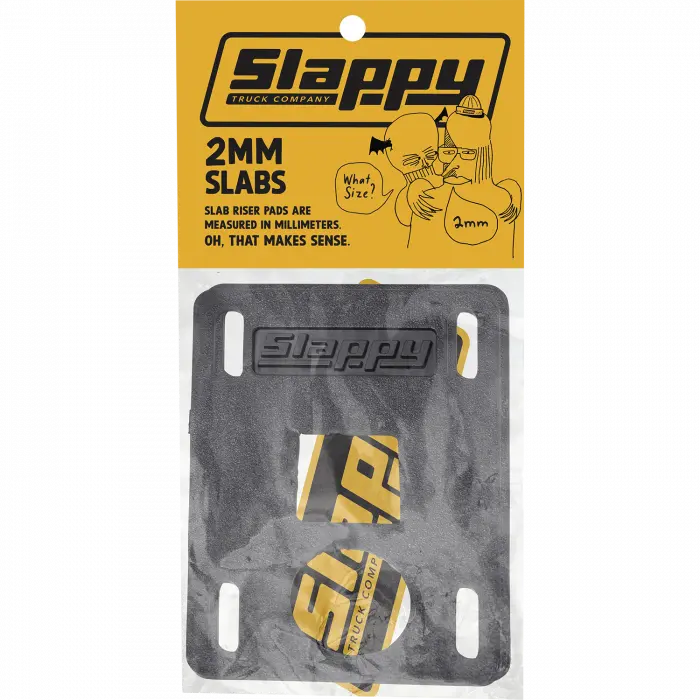 Slappy 2mm Riser Pads for Weightlifting Slab Platforms