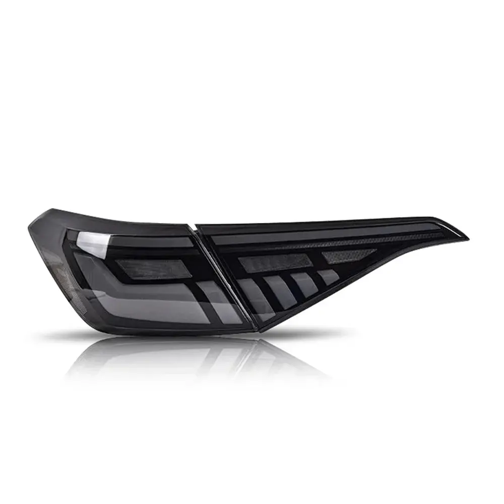 2022-2024 11Th Gen Honda Civic Smoked Led Tail Lights 1