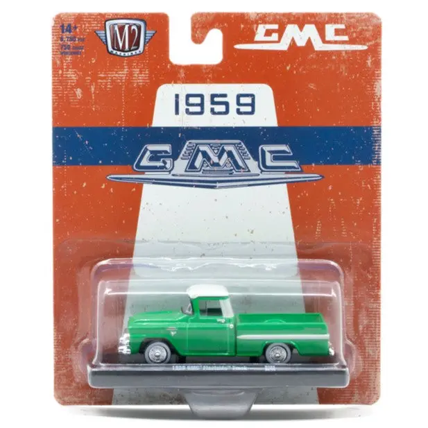 1959 Gmc Fleetside M2 Machines 1:64 Diecast Auto Drivers Release 124 1
