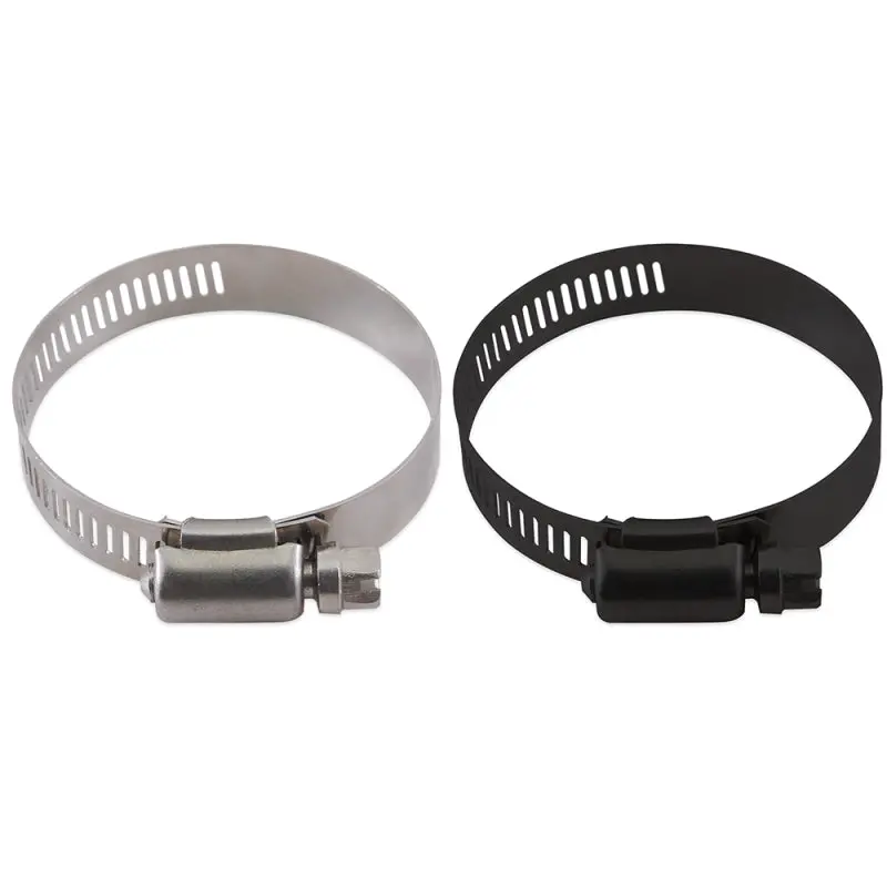 Mishimoto High-Torque Worm Gear Clamp Pack – 10 Count, Adjustable Range: 0.71–1.26 Inches (18–32Mm), Black Finish 1