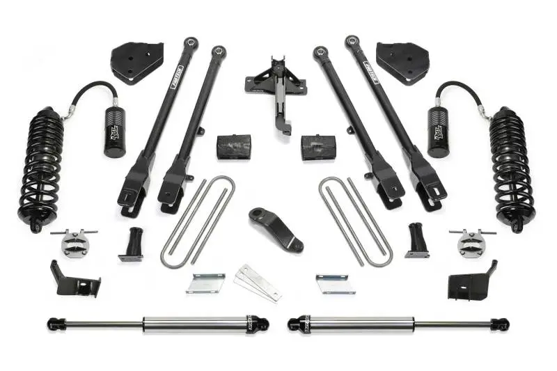 Fabtech 6-Inch 4-Link Lift System For 2017–2020 Ford F-250/F-350 Diesel 4Wd W/ Dual-Adjustable Coilovers 1