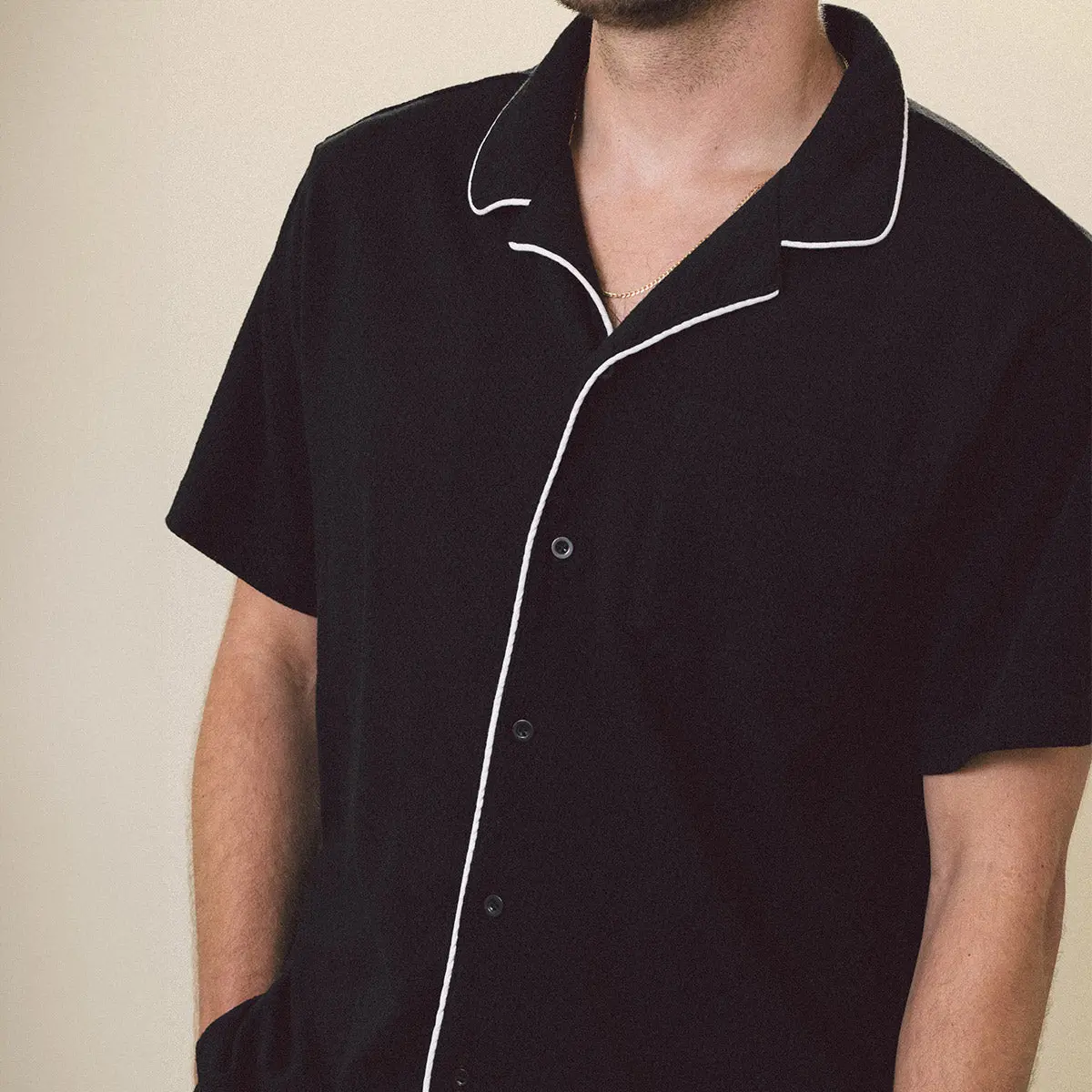 Ccs Lounge Mesh Shirt - Black 2