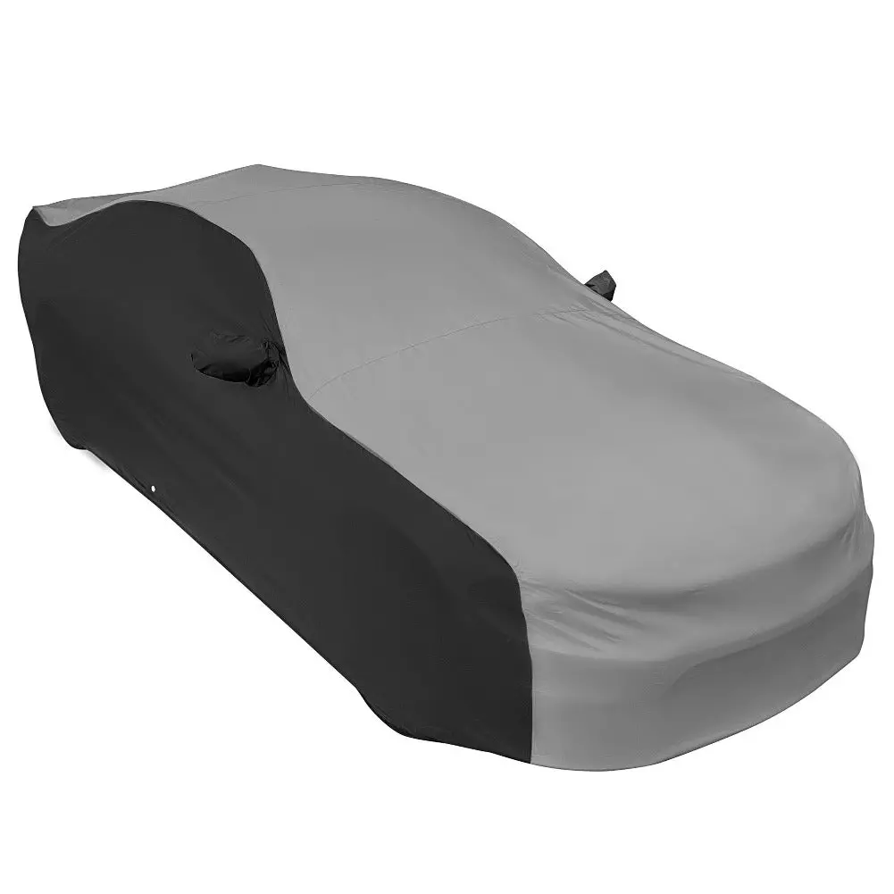 2005-2023 Dodge Charger Ultraguard Plus Car Cover - 300D Indoor/Outdoor Protection - Gray/Black 1