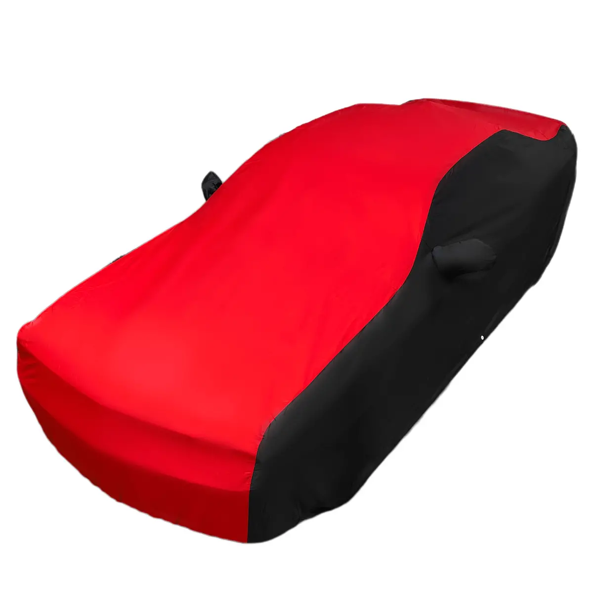 2008-2023 Dodge Challenger Ultraguard Plus Car Cover - 300D Indoor/Outdoor Protection - Red/Black 1