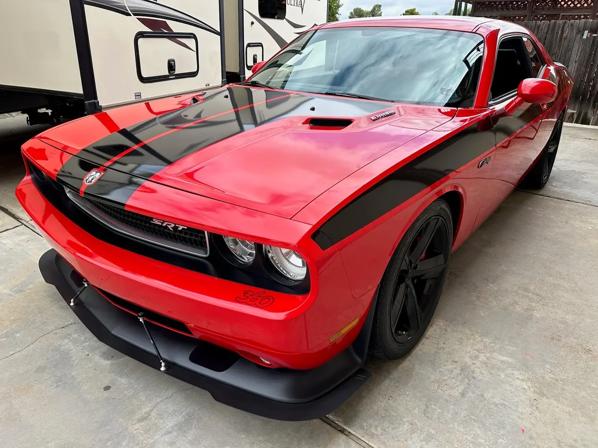 2011-2014 Challenger Front Splitter 1