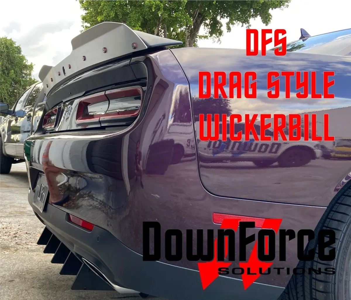 2015-2023 Challenger Scatpack, Rt, Srt Dragstyle Wickerbill 1