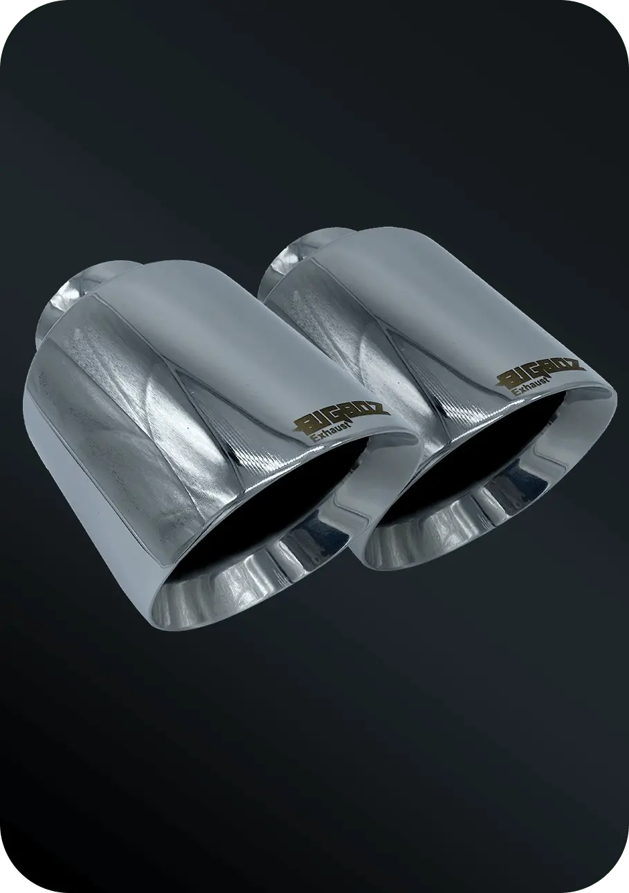 (2015-2023) D-Charger 5" V8 Tip Set High Polish 1