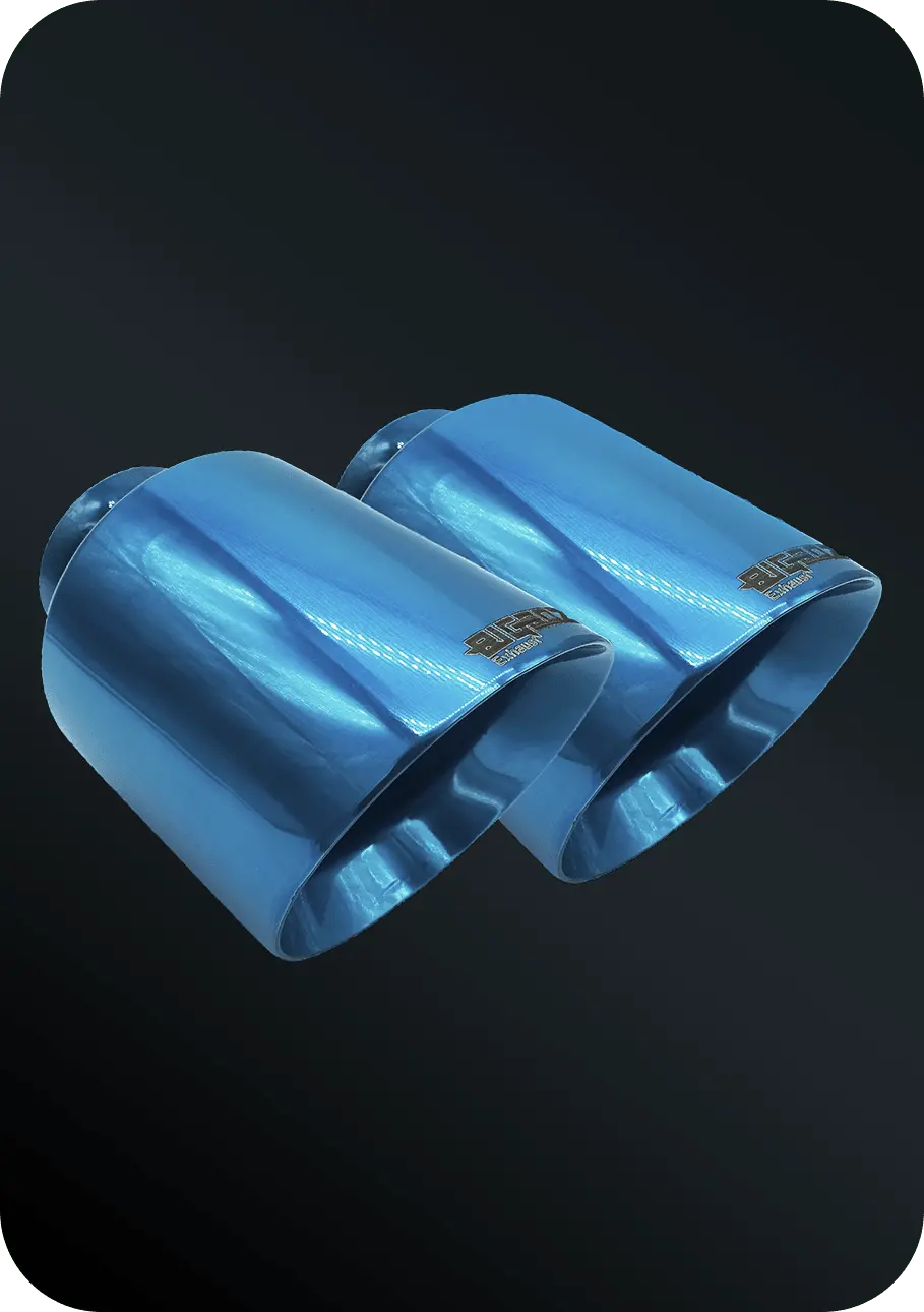 (2015-2023) D-Charger 5" V8 Tip Set Long Island Blue 1
