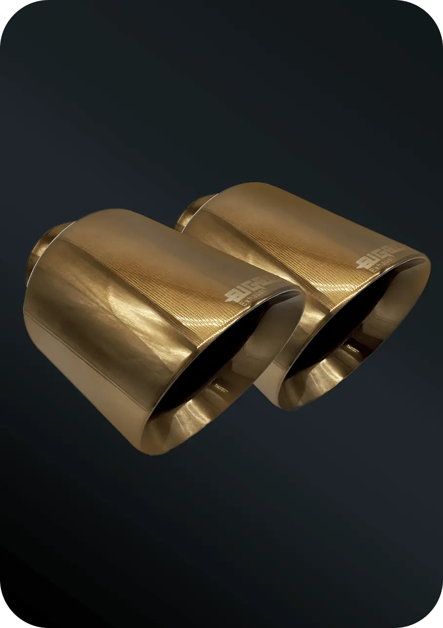 (2015-2023) D-Charger 5" V8 Tip Set Metallic Bronze 1
