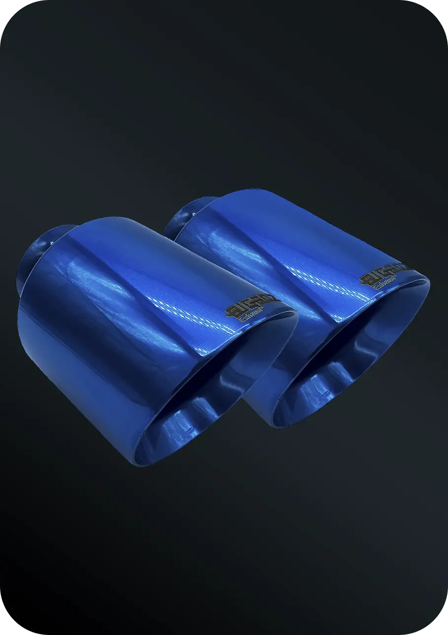 (2015-2023) D-Charger 5" V8 Tip Set True Blue 1