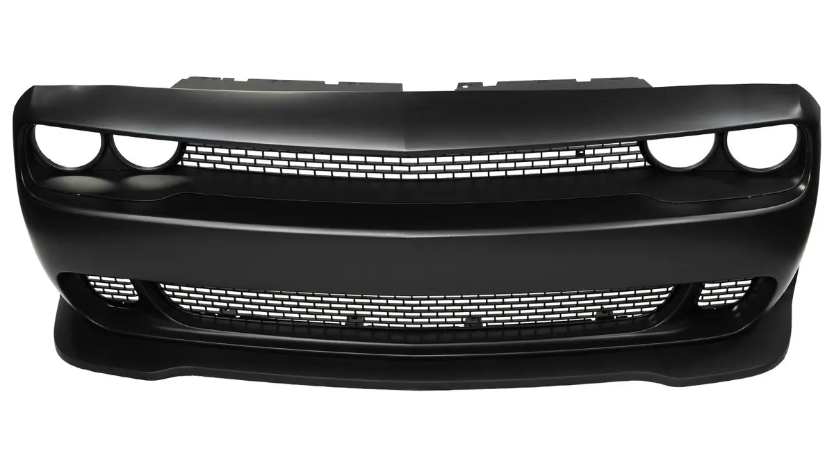 2015-2023 Dodge Challenger Srt Hellcat Style Front Bumper W/ Lip 1