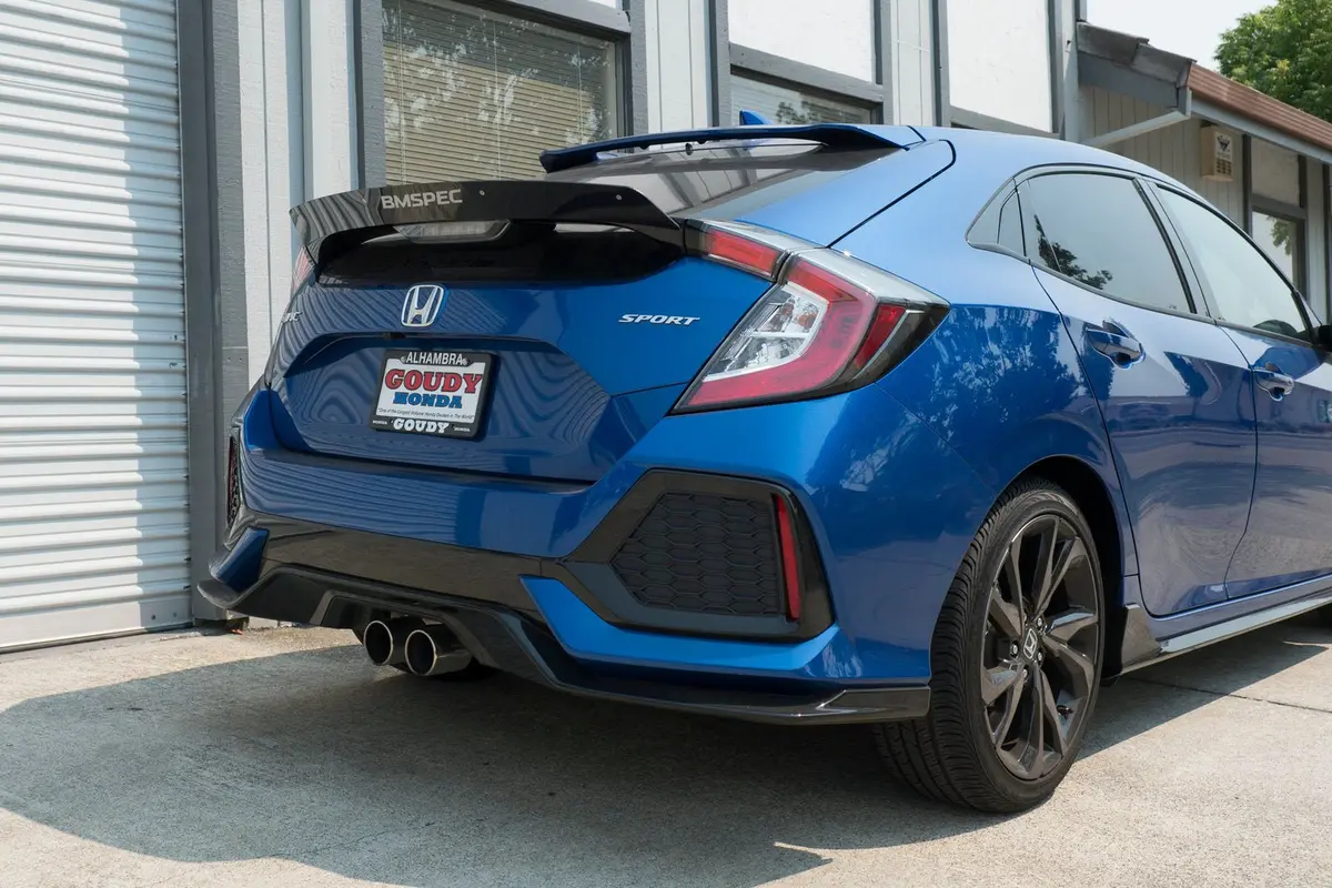 2016+ Honda Civic Hatchback Spoiler Extension Epsilon 1