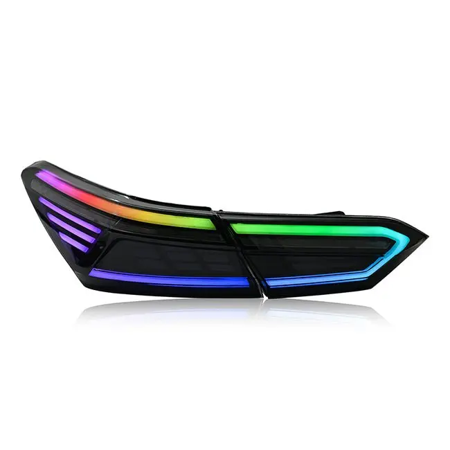 2018-2024 Toyota Camry Xse Xle Style Rgb Tail Lights 1
