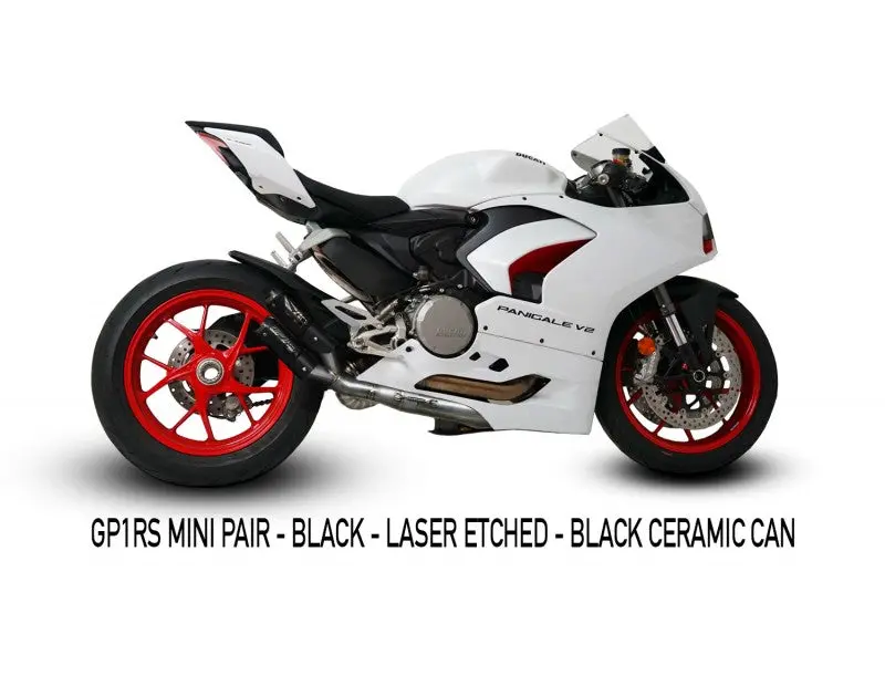 Austin Racing V3 De-Cat Race Exhaust System – For 2020–2024 Ducati Panigale V2 & Streetfighter V2 1