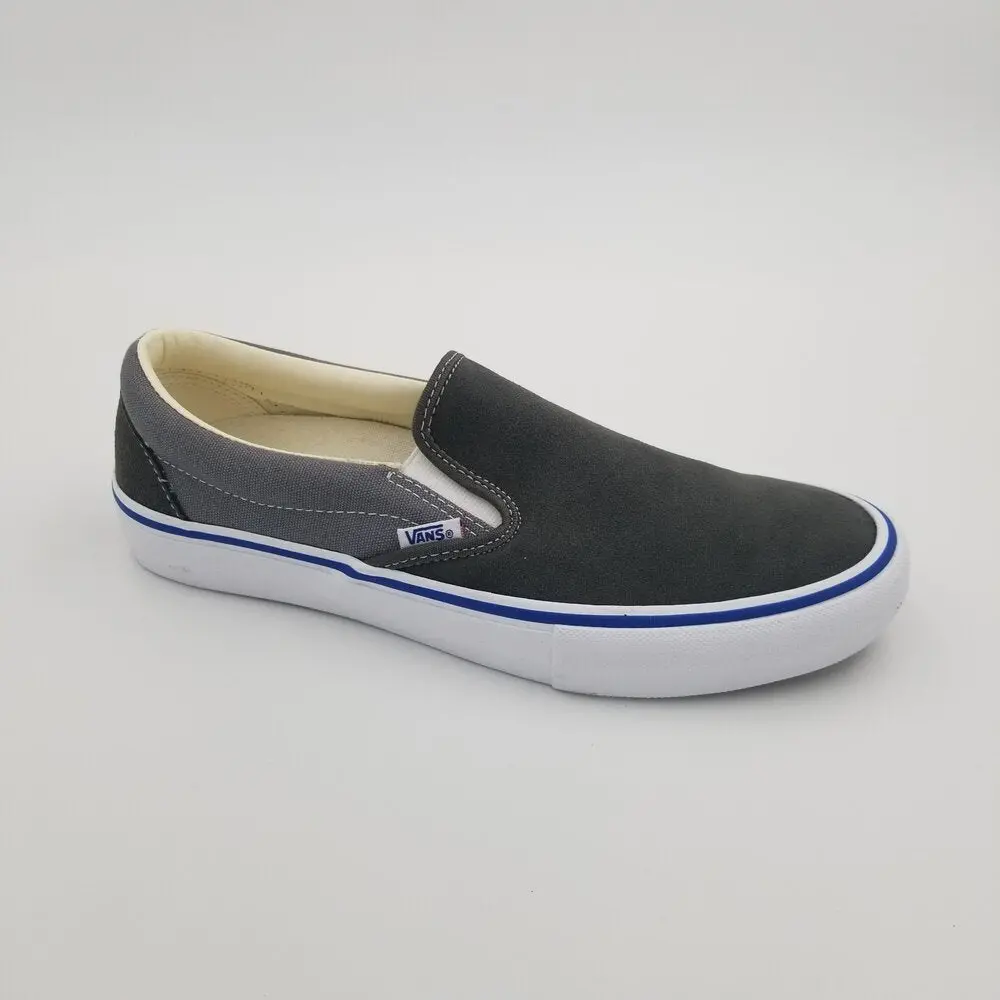 Vans Gunmetal Slip-On Pro Skate Shoes