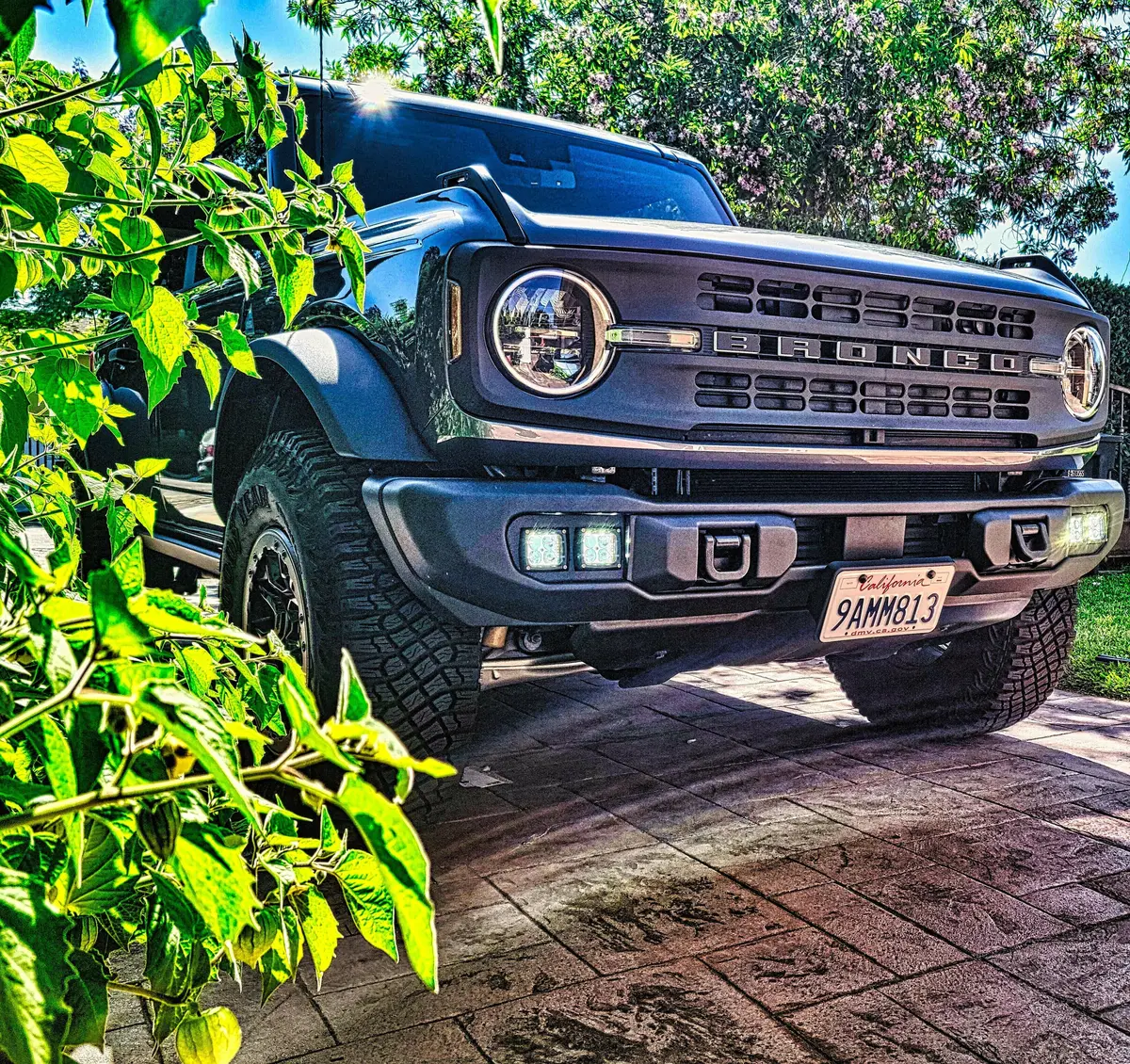 2021+ Ford Bronco Capable Bumper Dual Function Fog Light Kit 1