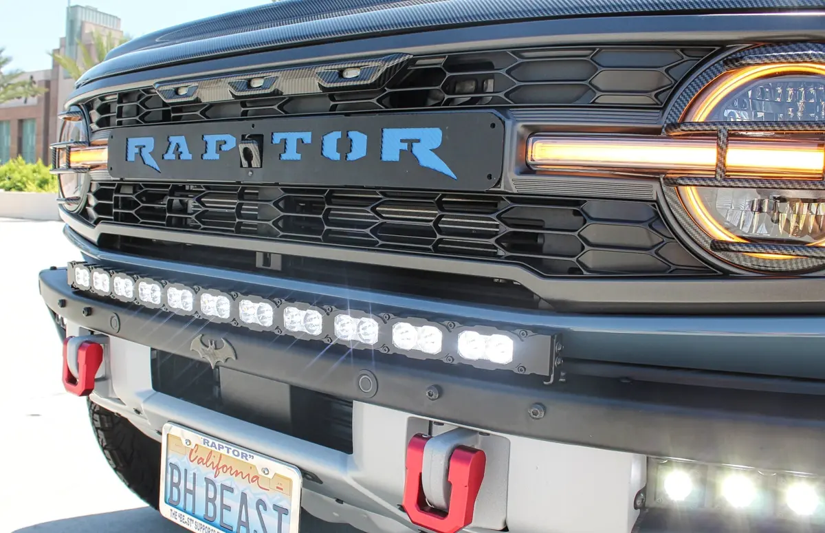 2021+ Ford Bronco Modular Bumper Curved 40In Light Bar - Pro 1