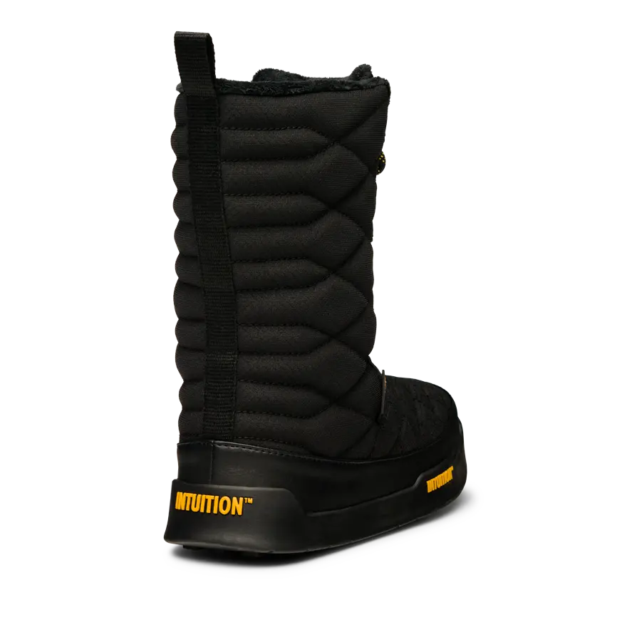 Intuition Original High Black Gold Booties 4