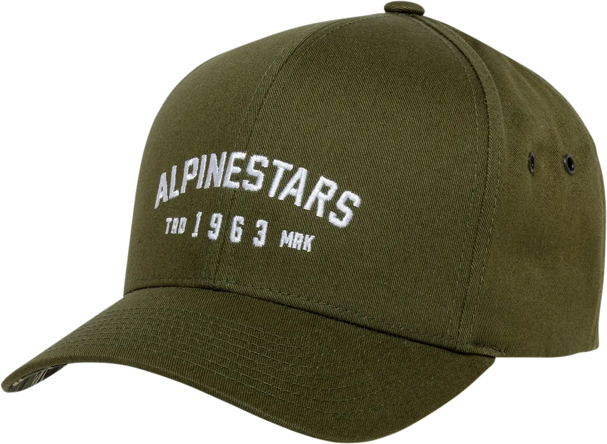 Alpinestars Imperial Military-Style Structured Hat – One-Size-Fits-Most, Tactical Black 1