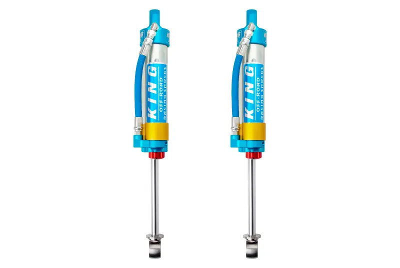 King Shocks Piggyback Rear Reservoir Shocks For 2005–2010 Toyota Hilux – 2.5-Inch Diameter W/Adjuster 1