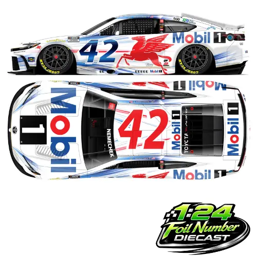 *Preorder* John Hunter Nemechek 2026 Mobil 1 1:24 Nascar Diecast 1