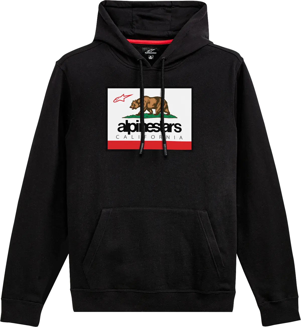 Alpinestars Cali 2.0 Hoodie – Black, Size Large (Model 1212519101010L) 1