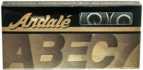 Andale Black ABEC-7 Skateboard Bearings