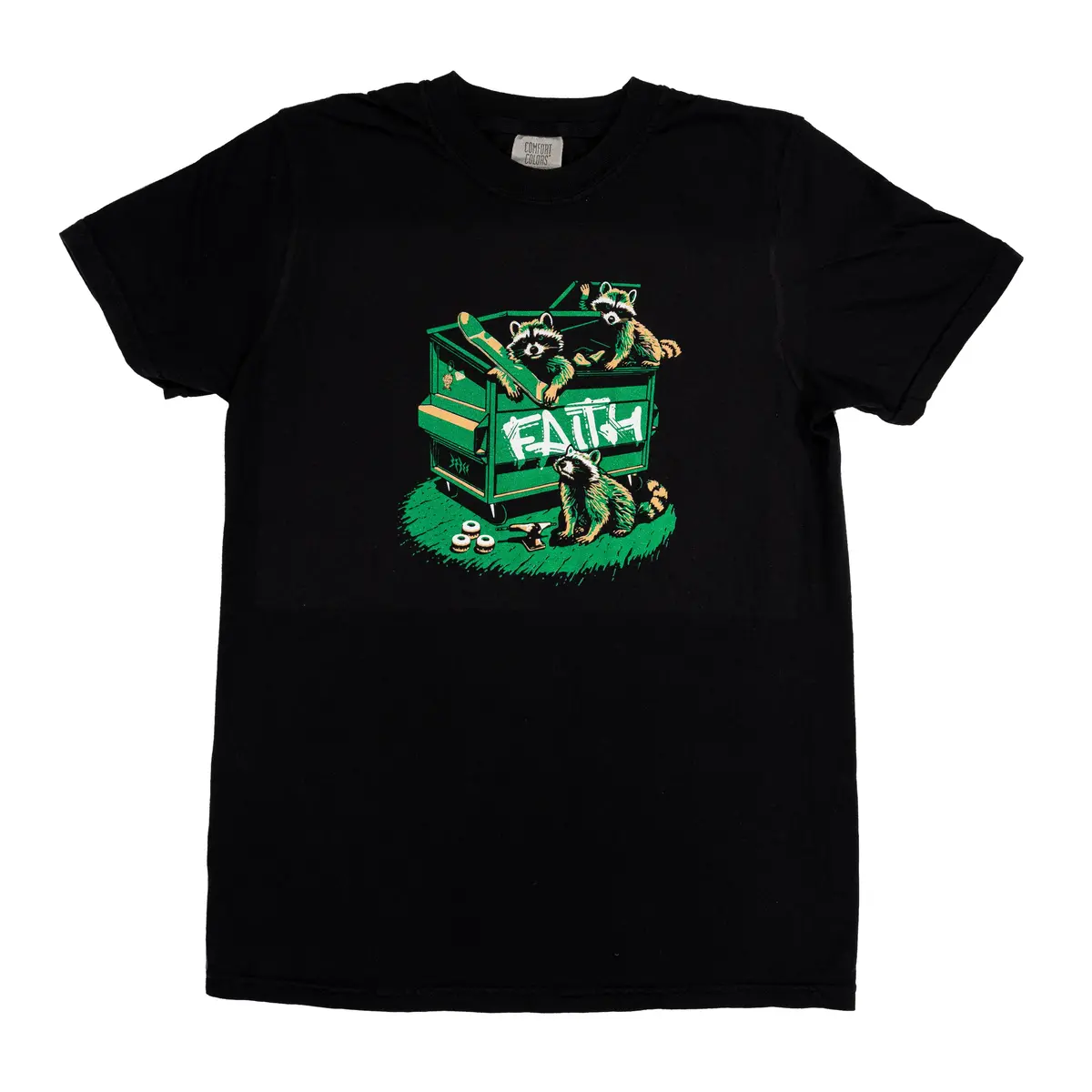 Faith X Skateshop Day 'Trash Pandas' Limited-Edition T-Shirt