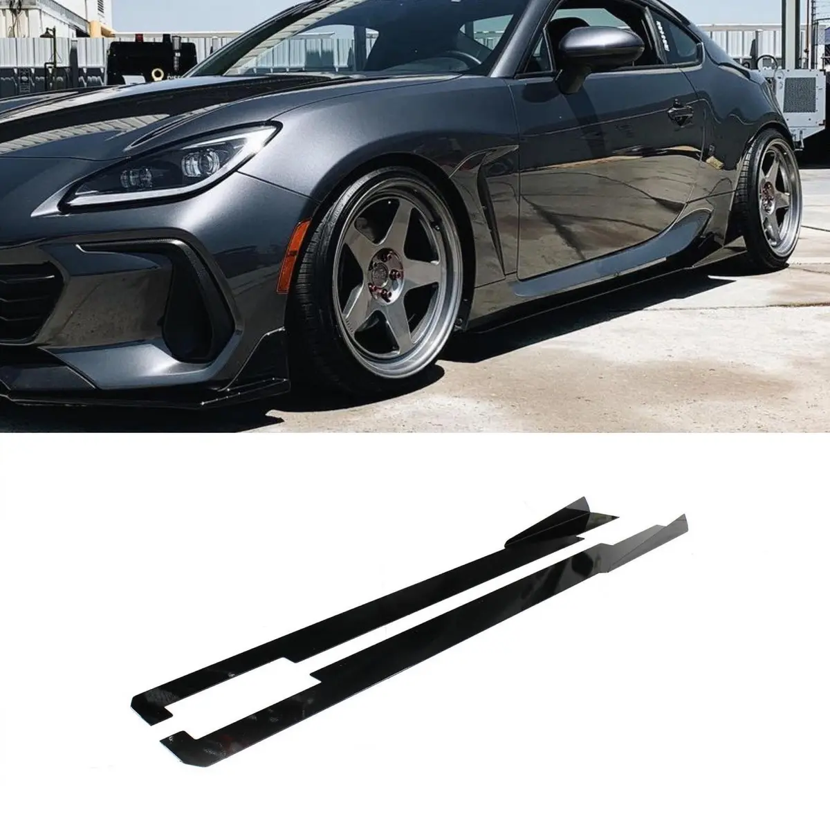 2022+ Toyota Gr86/Brz Side Skirt Extension V7 1