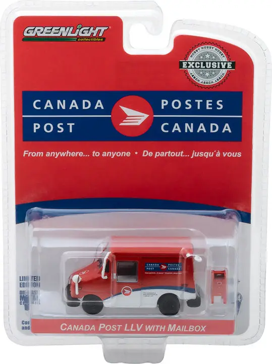 Hobby Exclusive 29889 Canada Post Long-Life Postal Delivery Vehicle 1:64 Scale Diecast 1