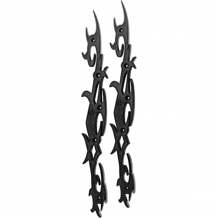 Black Tribal-Style Jacuzzi Board Rails