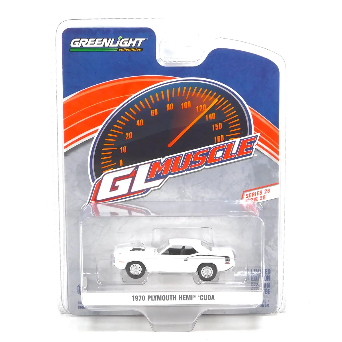 1970 Plymouth Hemi ‘Cuda 1:64 Diecast Greenlight Muscle Series 28 1
