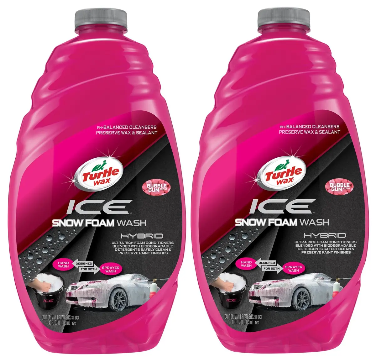 Ice & Snow Foam Car Wash – 48 Fl Oz Bottle (Pack of 2)