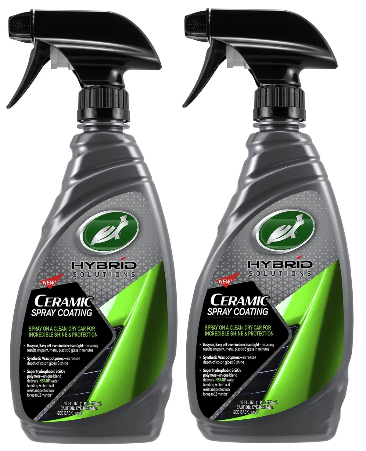 Hybrid Solutions Ceramic Wax Spray Coating – 16 oz Dual-Pack