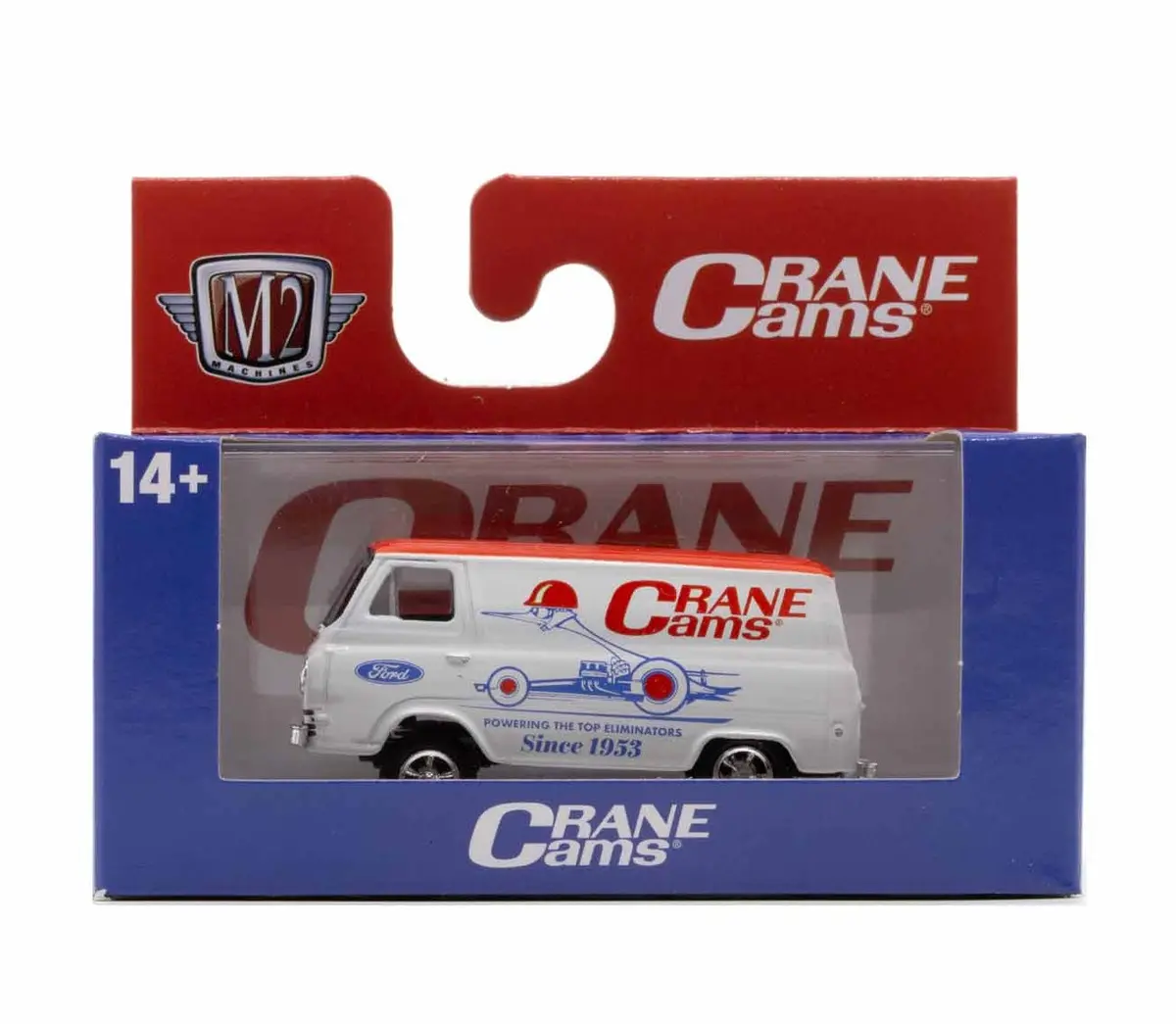1964 Ford Econoline Crane Cams M2 Machines 1:64 Scale Auto-Thentics Release 93 1