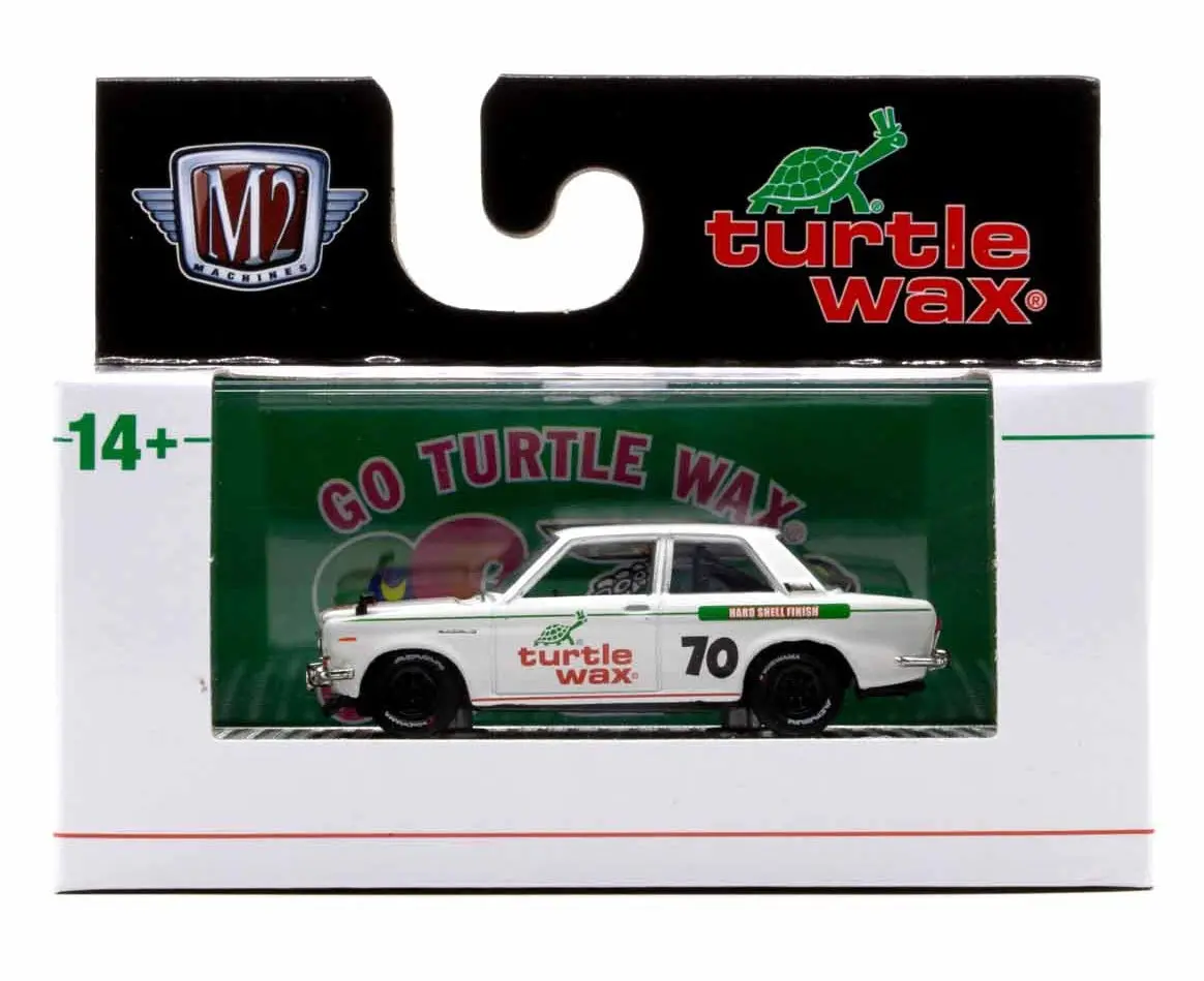 1970 Datsun 510 Turtle Wax M2 Machines 1:64 Scale Auto-Thentics Release 94 1