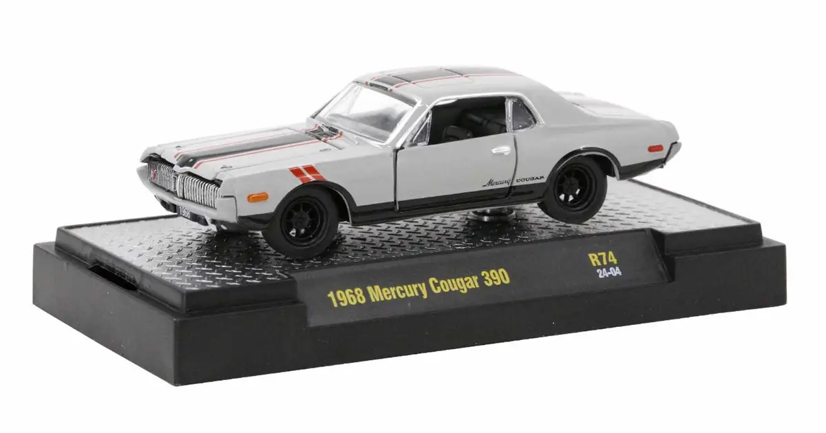 1968 Mercury Cougar 390 M2 Machines 1:64 Scale Detroit Muscle Release 74 2
