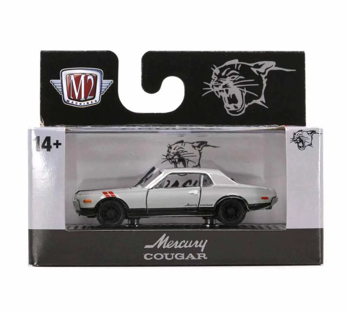 1968 Mercury Cougar 390 M2 Machines 1:64 Scale Detroit Muscle Release 74 1