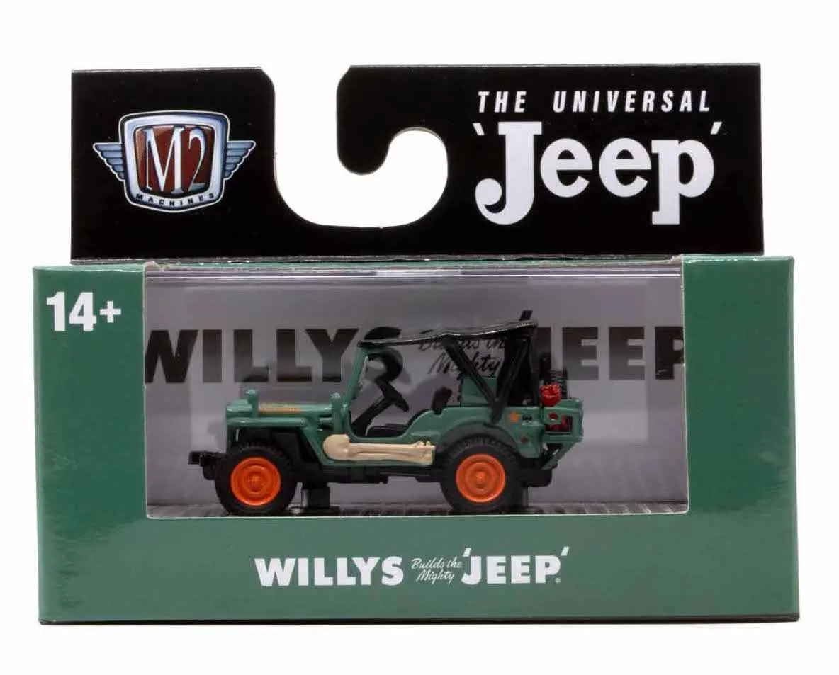 1944 Willys Md Jeep M2 Machines 1:64 Scale Detroit Muscle Release 82 1