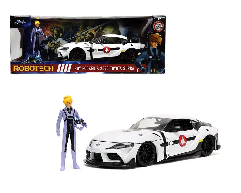 Jada  1/24  Hr  Robotech Rick Hunter & Toyota 2020 Supra 1