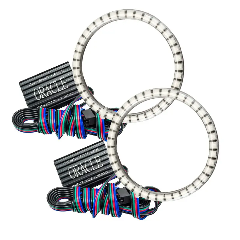 Oracle Colorshift Led Fog Light Kit – Waterproof, Rgb Tunable For Jeep Wrangler Jk (2007–2018) 1