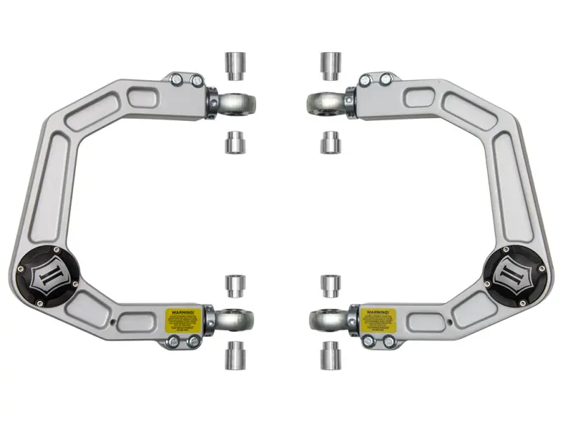 Icon Billet Upper Control Arm Kit With Delta Joint For 2003+ Toyota 4Runner & 2007+ Fj Cruiser 1