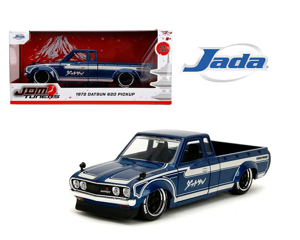 Jada 1:24 1972 Datsun 620 Pickup Truck – Blue – Jdm Tuners 1