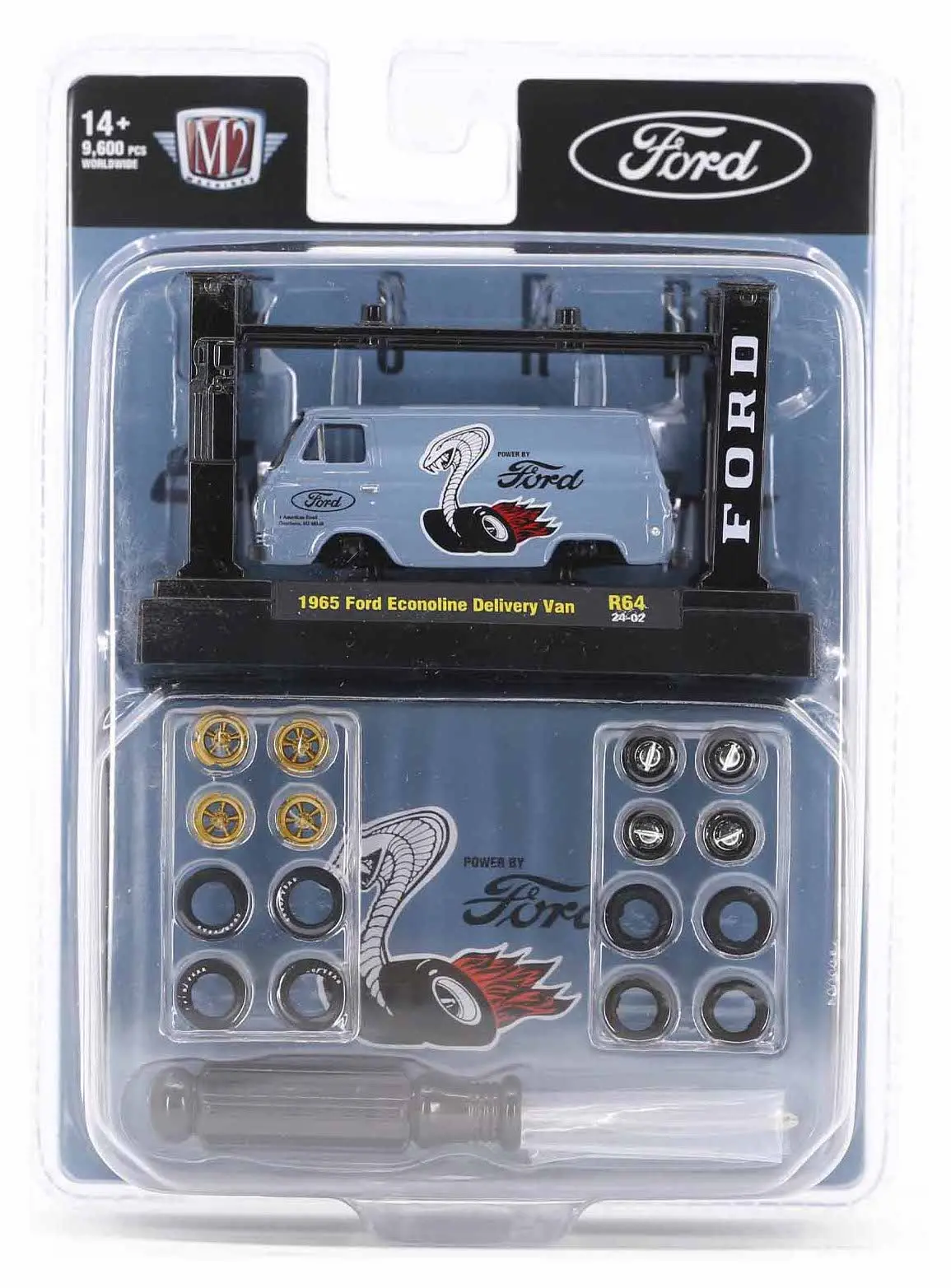 1965 Ford Econoline Van M2 Machines 1:64 Scale Model Kit R64 1