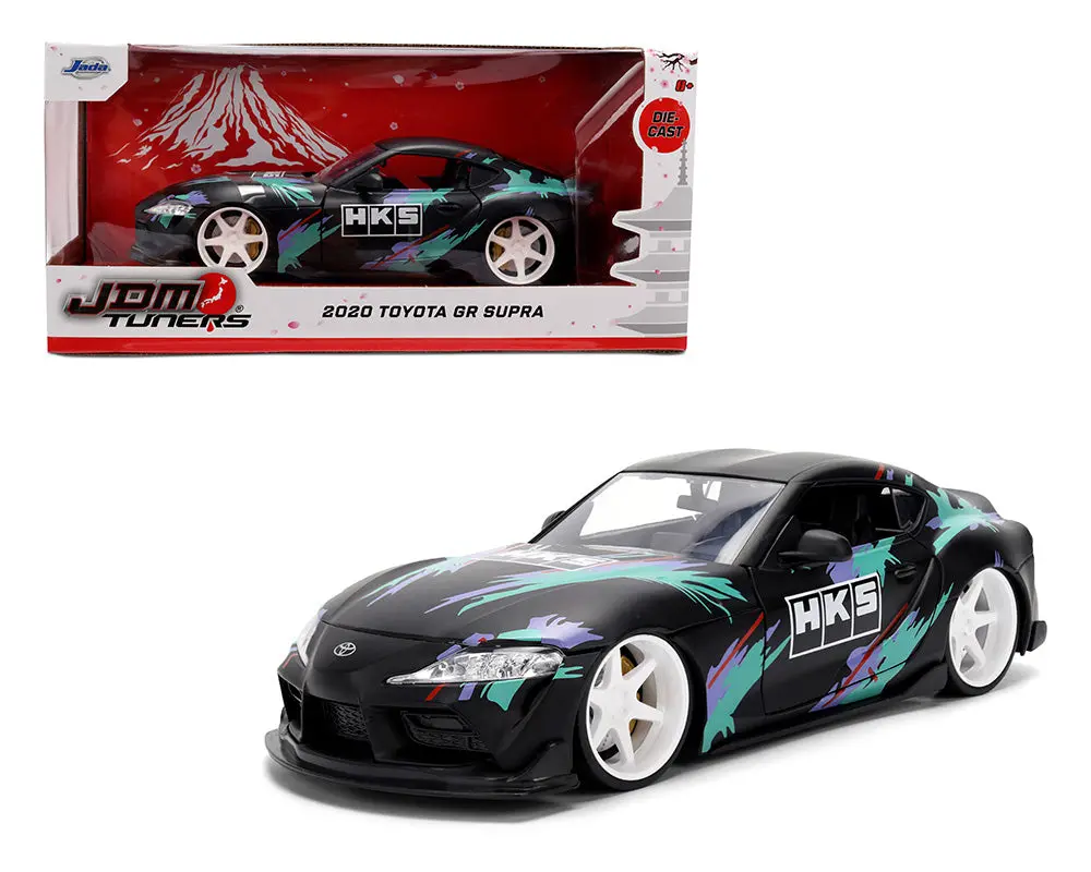 Jada 1:24 2020 Toyota Gr Supra Hks – Black – Jdm Tuners 1